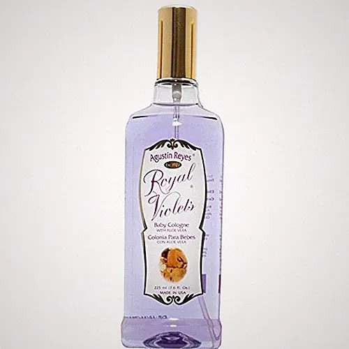 Agustin Reyes Royal with Aloe Vera Violets - Baby Cologne Spray Bottle by Roy...
