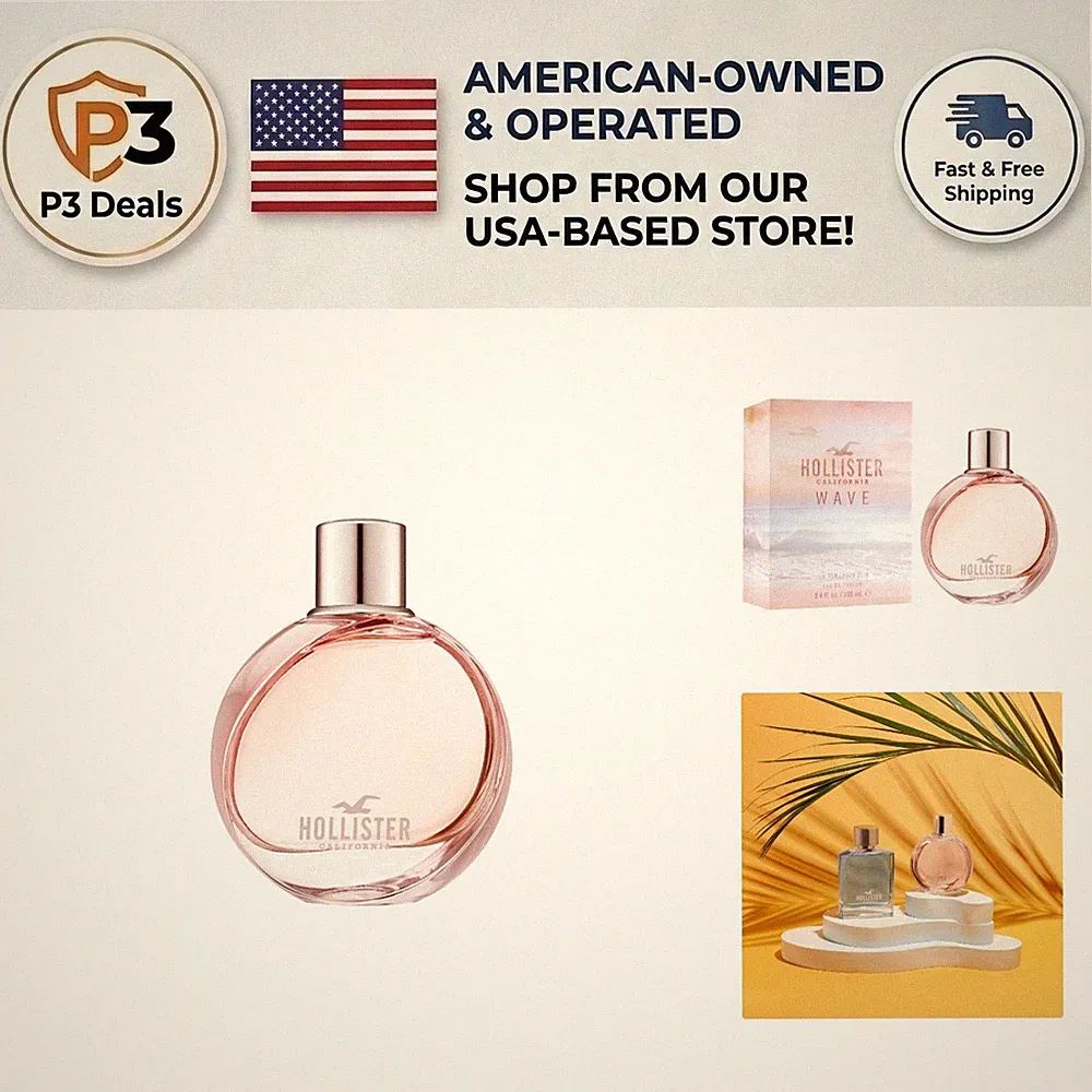 Elegant Wave Women Eau de Parfum - 100ml Aloe Vera Spray for All-Day Luxury
