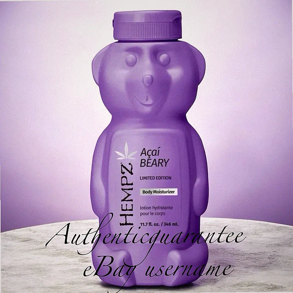 Hempz Acai Beary Body Moisturizer 11.7 Fl Oz - Limited Edition Hydrating Lotion