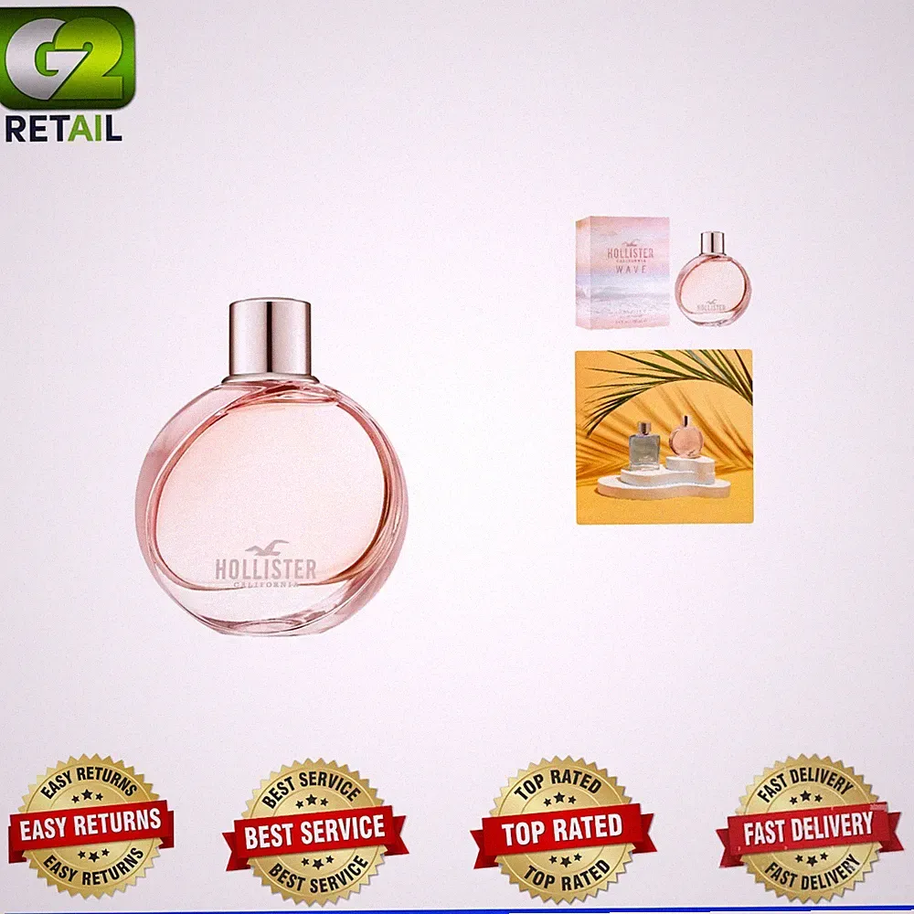 Luxury Wave Women Eau De Parfum 3.4 oz - Long-Lasting Aloe Vera Fragrance