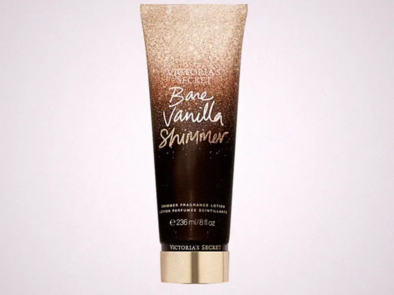 NEW Victoria's Secret Bare Vanilla Shimmer fragrance lotion 8 oz RARE Old Design